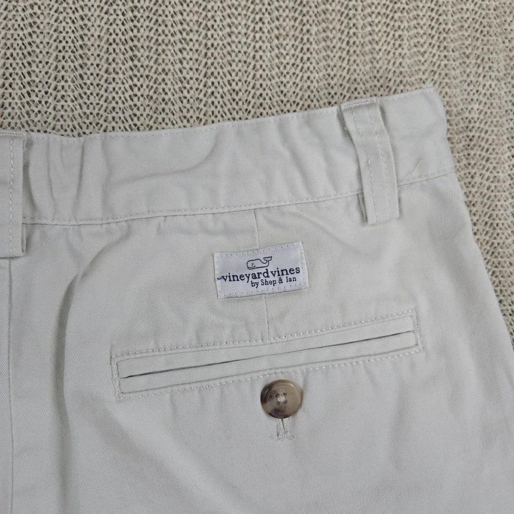 Vineyard Vines Pants Boys 16 Beige Chino Adjustable‎ Waist Cotton Twill Casual